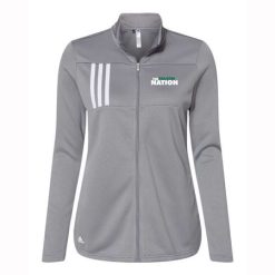 Alternative view of West Catholic Ladies Adidas 3-Stripes Double Knit Full Zip Pullover