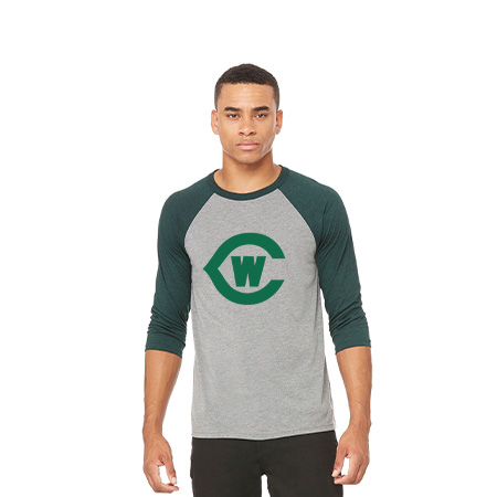 West Catholic Unisex 3/4 Sleeve Baseball Tee - Image 4