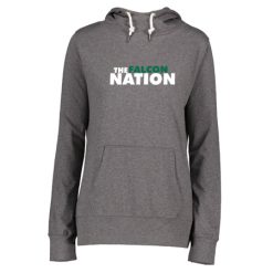 Alternative view of West Catholic Ladies Ladies Light Funnel Neck Hoodie