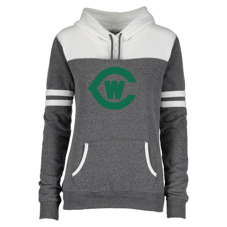 West Catholic Ladies Varsity Fleece Pullover Hood - Image 7