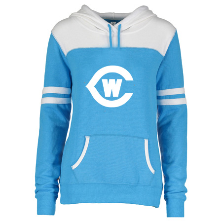 West Catholic Ladies Varsity Fleece Pullover Hood - Image 11