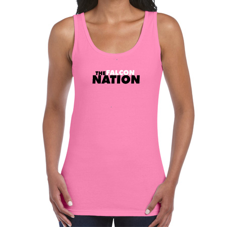 West Catholic Ladies Soft Style Tank Top - Image 2