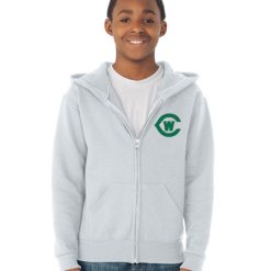Alternative view of West Catholic Youth Youth Full Zip Hoodie