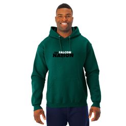 Alternative view of West Catholic Adult NuBlend® Hooded Sweatshirt