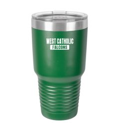 Alternative view of West Catholic 32oz Stainless Steel Tumbler