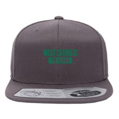 Alternative view of West Catholic Snap Back Flat Bill Trucker