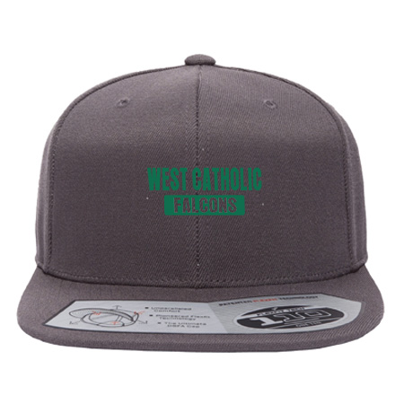 West Catholic Snap Back Flat Bill Trucker - Image 2