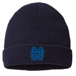 Mona Shores   Waffle Cuff Beanie
