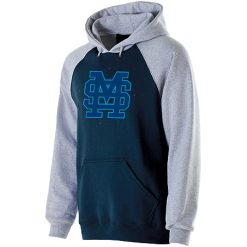Alternative view of Mona Shores   Adult Banner Hoodie