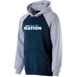 Alternative view of Mona Shores   Youth Banner Hoodie