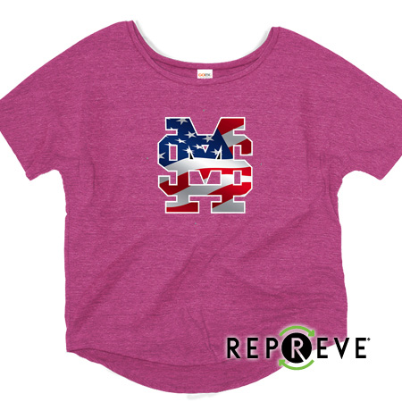 Mona Shores Ladies Triblend Flowy Tee - Image 5