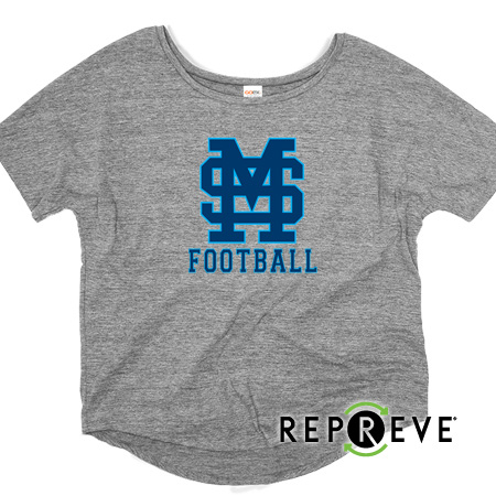 Mona Shores Ladies Triblend Flowy Tee - Image 11