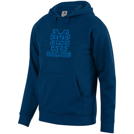 Mona Shores Adult 60/40 Fleece Hoodie - Image 8