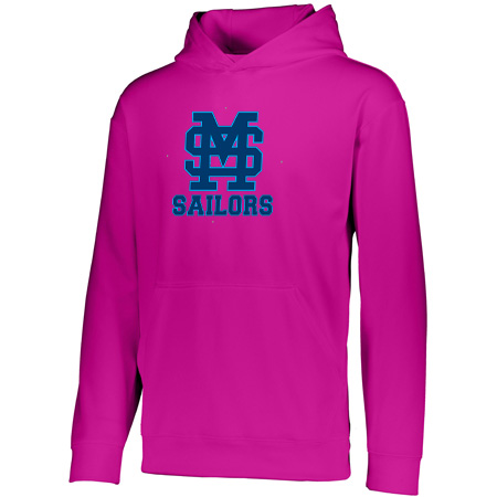 Mona Shores Youth YOUTH WICKING FLEECE HOODIE - Image 22