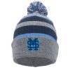Mona Shores   KNIT FOLD OVER POM-POM BEANIE