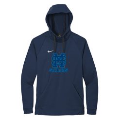 Alternative view of Mona Shores   Adult Nike Therma-FIT Pullover Fleece Hoodie