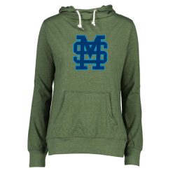 Alternative view of Mona Shores   Ladies Ladies Light Funnel Neck Hoodie