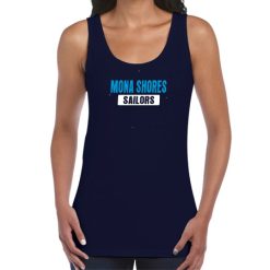 Alternative view of Mona Shores   Ladies Soft Style Tank Top