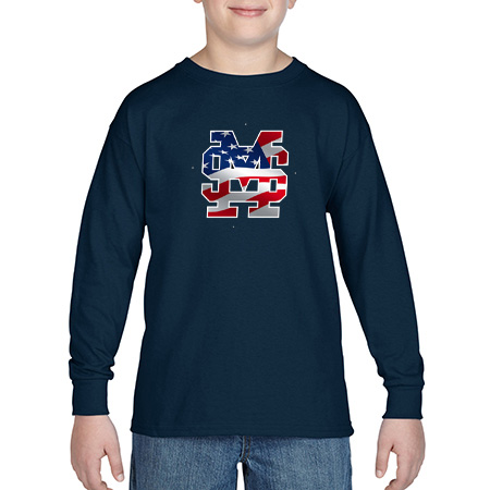 Mona Shores Youth Heavy Cotton™ Youth Long Sleeve T-Shirt - Image 19