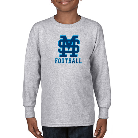 Mona Shores Youth Heavy Cotton™ Youth Long Sleeve T-Shirt - Image 15
