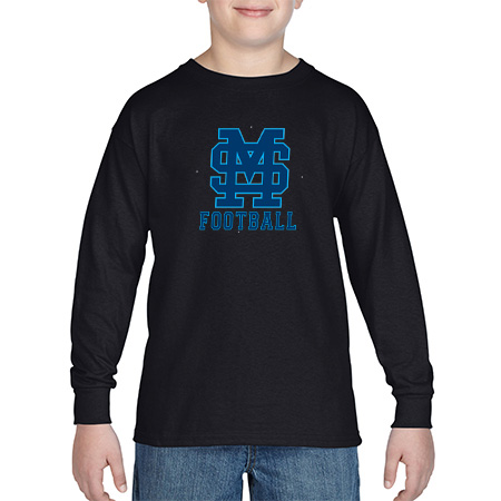 Mona Shores Youth Heavy Cotton™ Youth Long Sleeve T-Shirt - Image 12