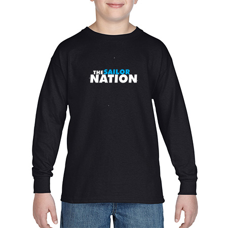 Mona Shores Youth Heavy Cotton™ Youth Long Sleeve T-Shirt - Image 7