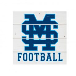 Alternative view of Mona Shores   White Wood Pallet Coaster  Set of 1  no holder