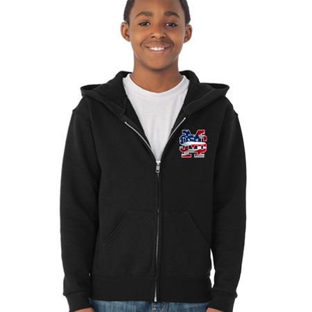 Mona Shores Youth Youth Full Zip Hoodie - Image 16