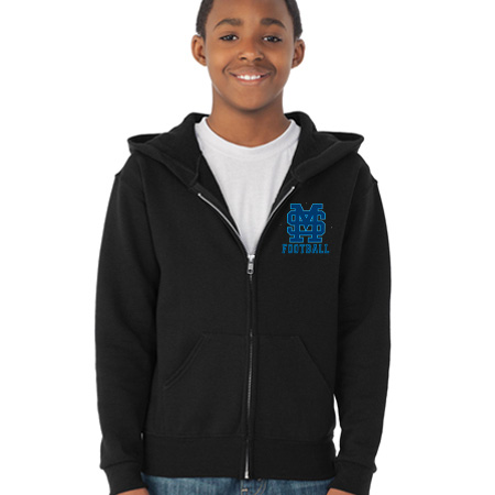 Mona Shores Youth Youth Full Zip Hoodie - Image 21
