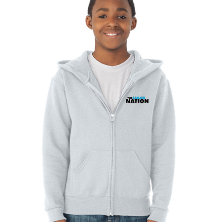 Mona Shores Youth Youth Full Zip Hoodie - Image 11