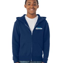 Alternative view of Mona Shores   Youth Youth Full Zip Hoodie