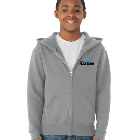 Mona Shores Youth Youth Full Zip Hoodie - Image 24