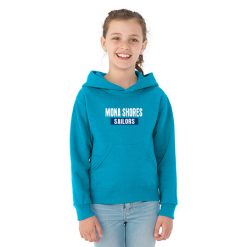 Alternative view of Mona Shores   Youth NuBlend® Youth Hooded Sweatshirt