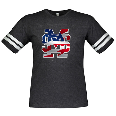 Mona Shores   Adult Men's Football Tee - Image 12