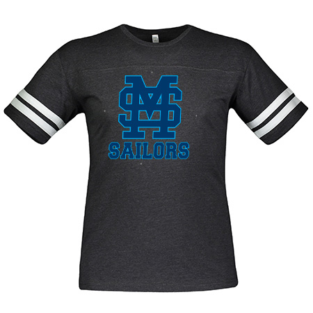 Mona Shores   Adult Men's Football Tee - Image 13