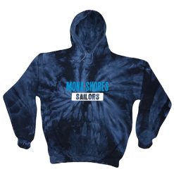 Mona Shores   Adult Tie Dye Fleece Pullover