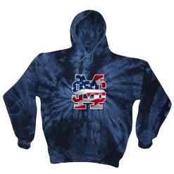 Alternative view of Mona Shores   Youth Youth Tie Dye Fleece Pullover