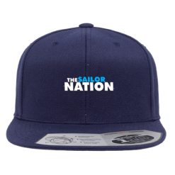 Mona Shores   Snap Back Flat Bill Trucker