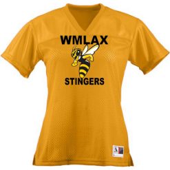Alternative view of WMLAX Ladies Junior Fit Replica Football Tee