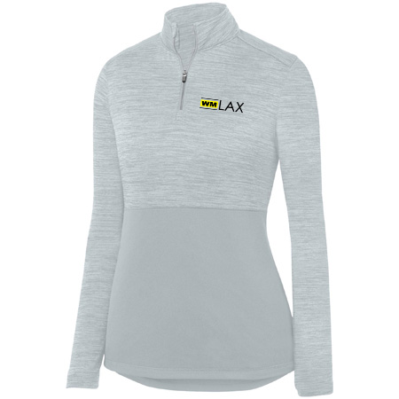 WMLAX Ladies Shadow Tonal Heather ¼ Zip Pullover - Image 2