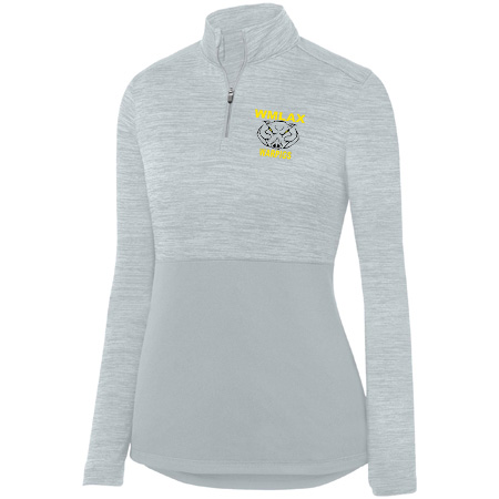 WMLAX Ladies Shadow Tonal Heather ¼ Zip Pullover - Image 3