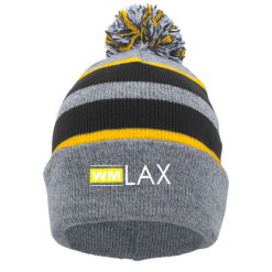 Alternative view of WMLAX KNIT FOLD OVER POM-POM BEANIE