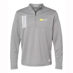 WMLAX Adult Adidas 3-Stripes Double Knit Quarter-Zip Pullover