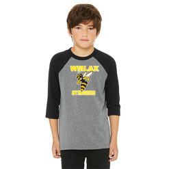 Alternative view of WMLAX Youth Youth 3/4 Sleeve Baseball Tee