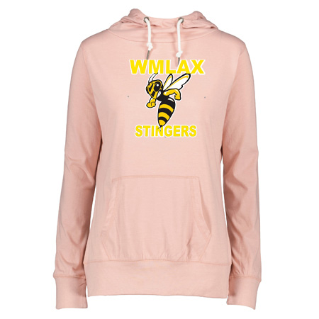 WMLAX Ladies Ladies Light Funnel Neck Hoodie - Image 4