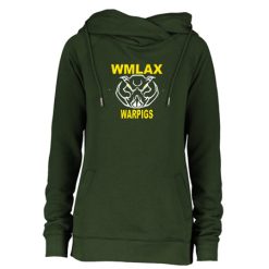 WMLAX Ladies Classic Fleece Funnel Neck Pullover Hood