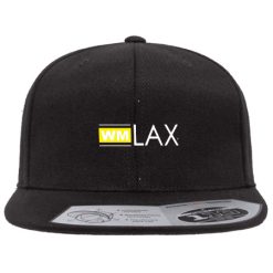 WMLAX Snap Back Flat Bill Trucker
