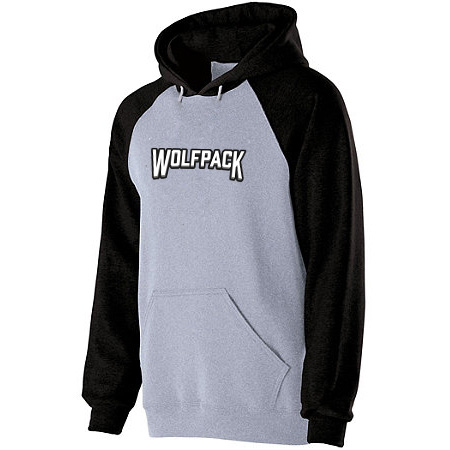 Wolf Pack Hockey Adult Banner Hoodie - Image 10