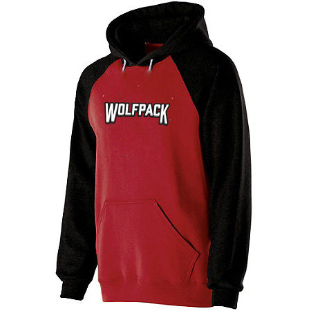 Wolf Pack Hockey Adult Banner Hoodie - Image 3