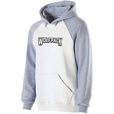 Wolf Pack Hockey Adult Banner Hoodie - Image 12